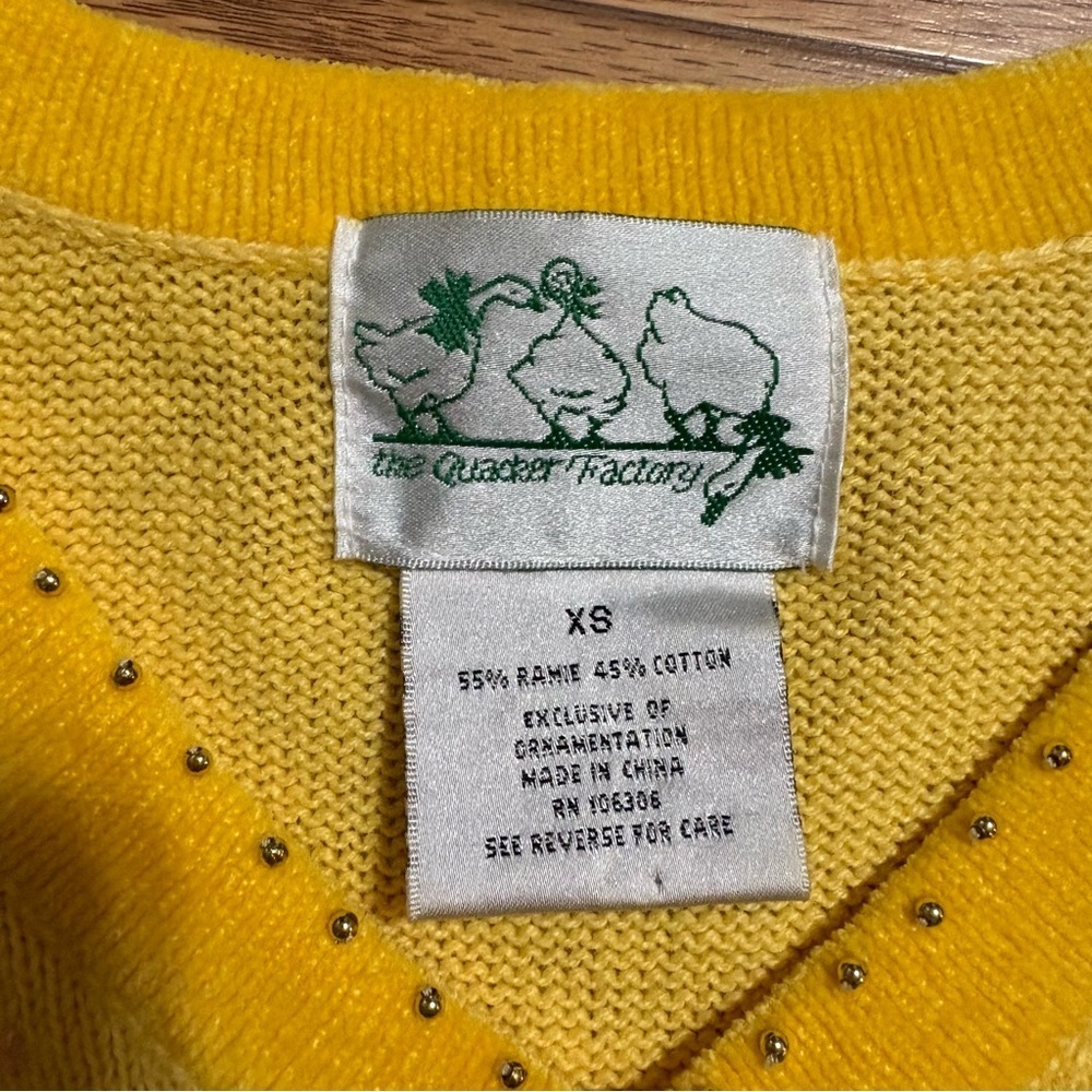 Quacker Factory Sweater Small - Picture 3 of 7
